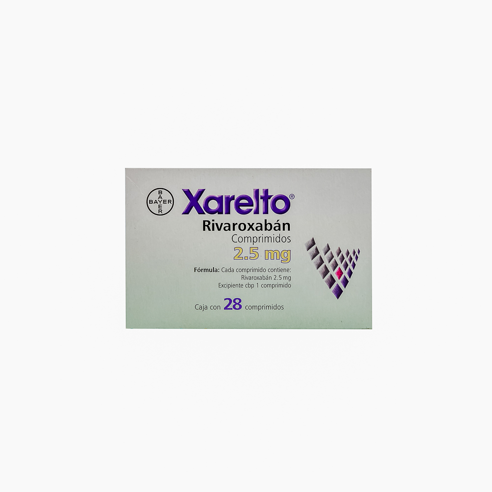 Xarelto 2 5Mg 28 Comp